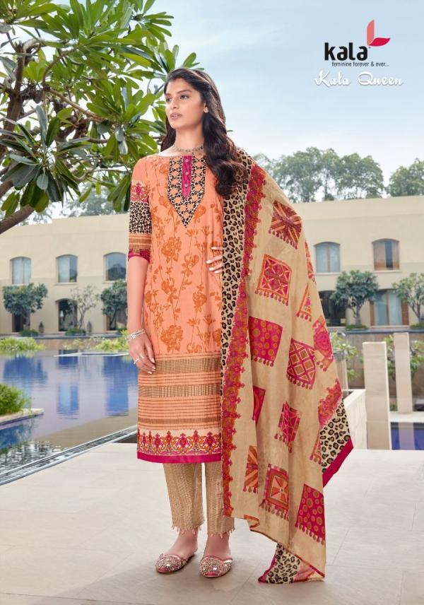 Kala Queen Fancy Cotton Printed Dress Materials